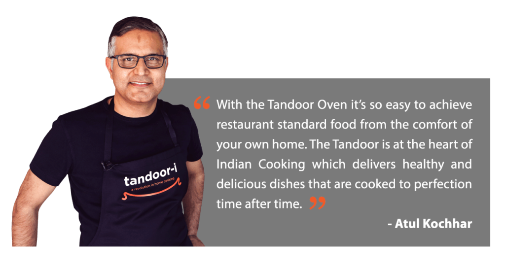 Atul Kochhar for Tandoor-i on Fine dining Indian