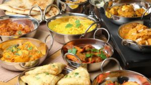 food in Indian style