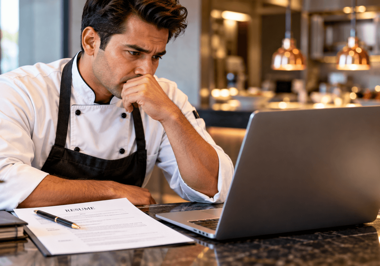Chef Resume 10 Reasons Your Online Job Application May Be Rejected