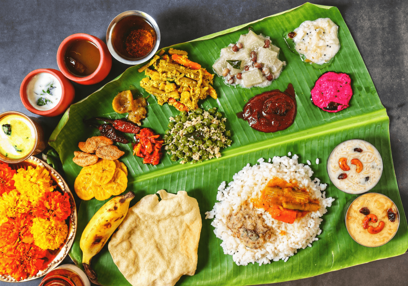 Kerala Sadhya: The Traditional Vegetarian Feast