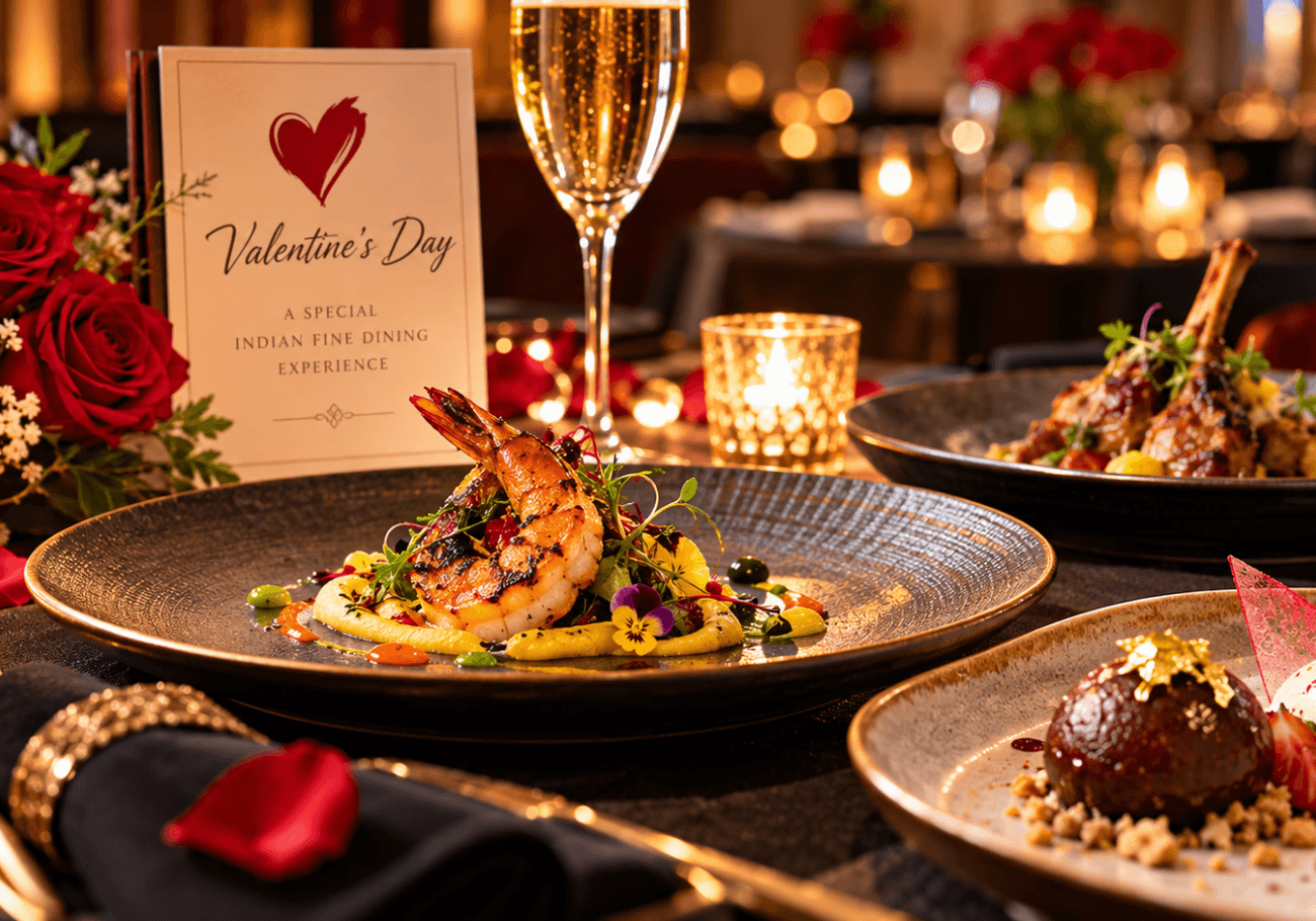 VALENTINE DAY MENU DESIGN