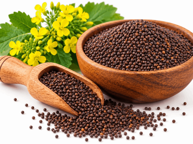 Mustard seeds mustard seeds-Kerala Cuisine Cooking Ingredients Introduction