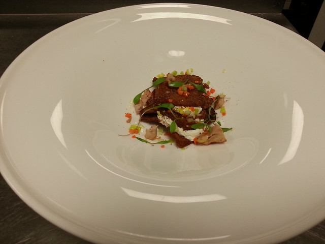 DICED-PHEASANTCHESTNUT-CROUTONSGOAT-CURDVEGETABLES DICED-PHEASANTCHESTNUT-CROUTONSGOAT-CURDVEGETABLES