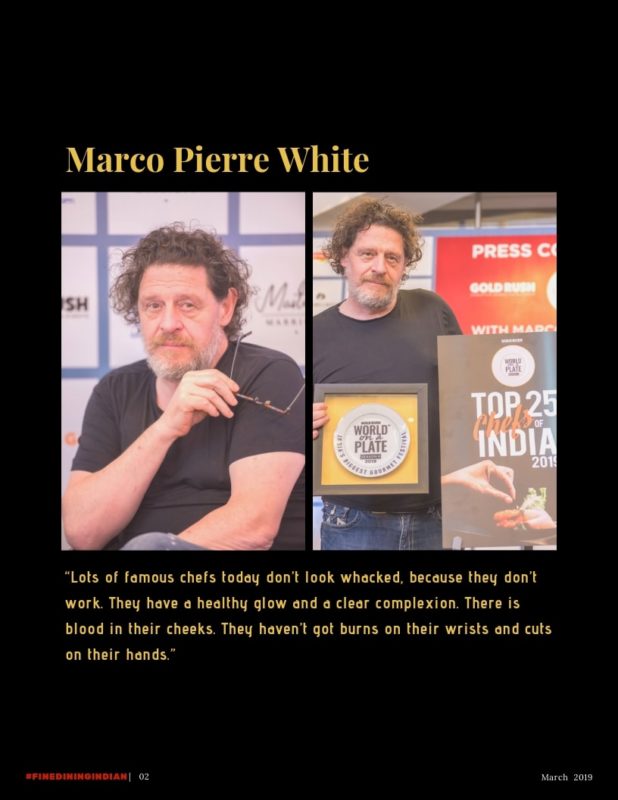 Chef Marco Pierre White