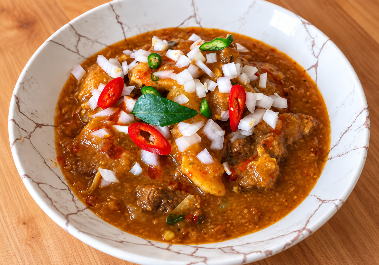 Finished Kappa Beef Curry – Featured Image