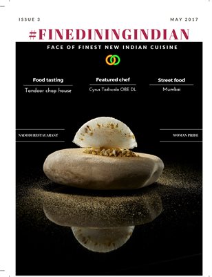 Fine dining Indian Magazine May 2017