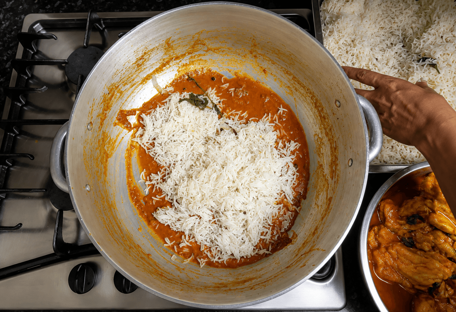 tangy curry and rice