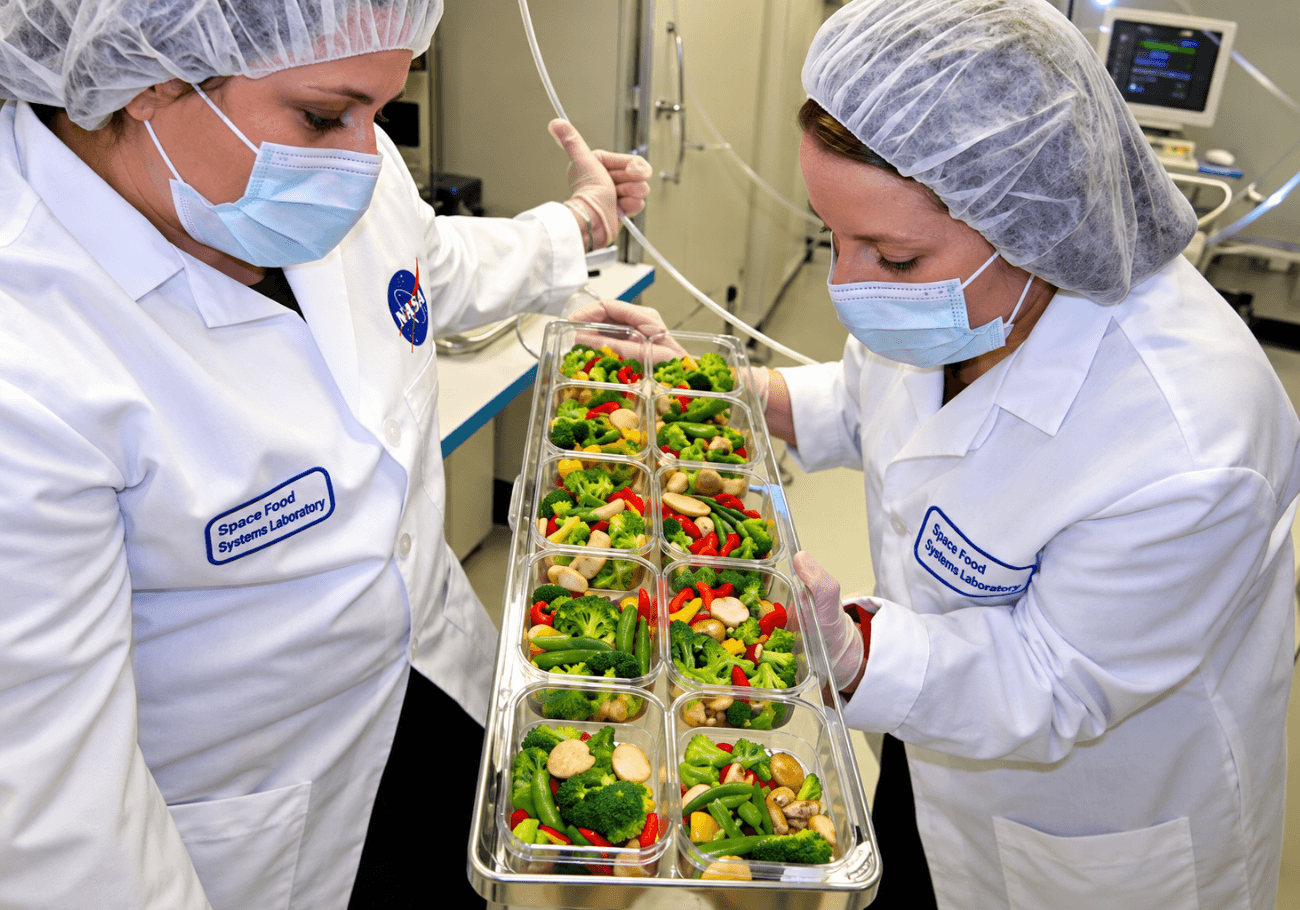 NASA FOOD LAB What Astronauts Eat, HACCP and Food Processing